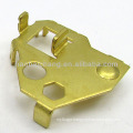 Custom Brass Metal Batteries stamping shrapnel bracket